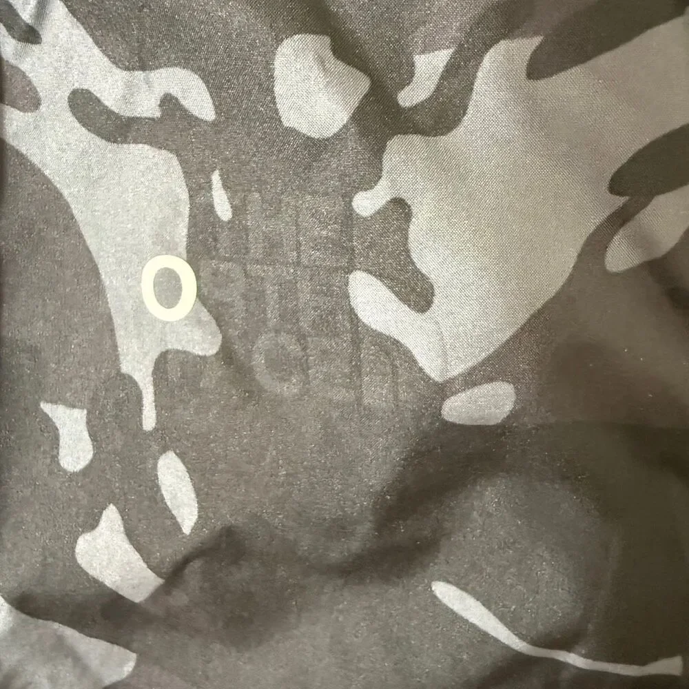 The North Face Men Train N Logo Camo‎ Logo Full Zip Hoodie Overlay Jacket Medium